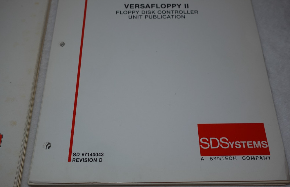 Versafloppy II Floppy Disk Controller SD Systems Syntech Vintage Publications