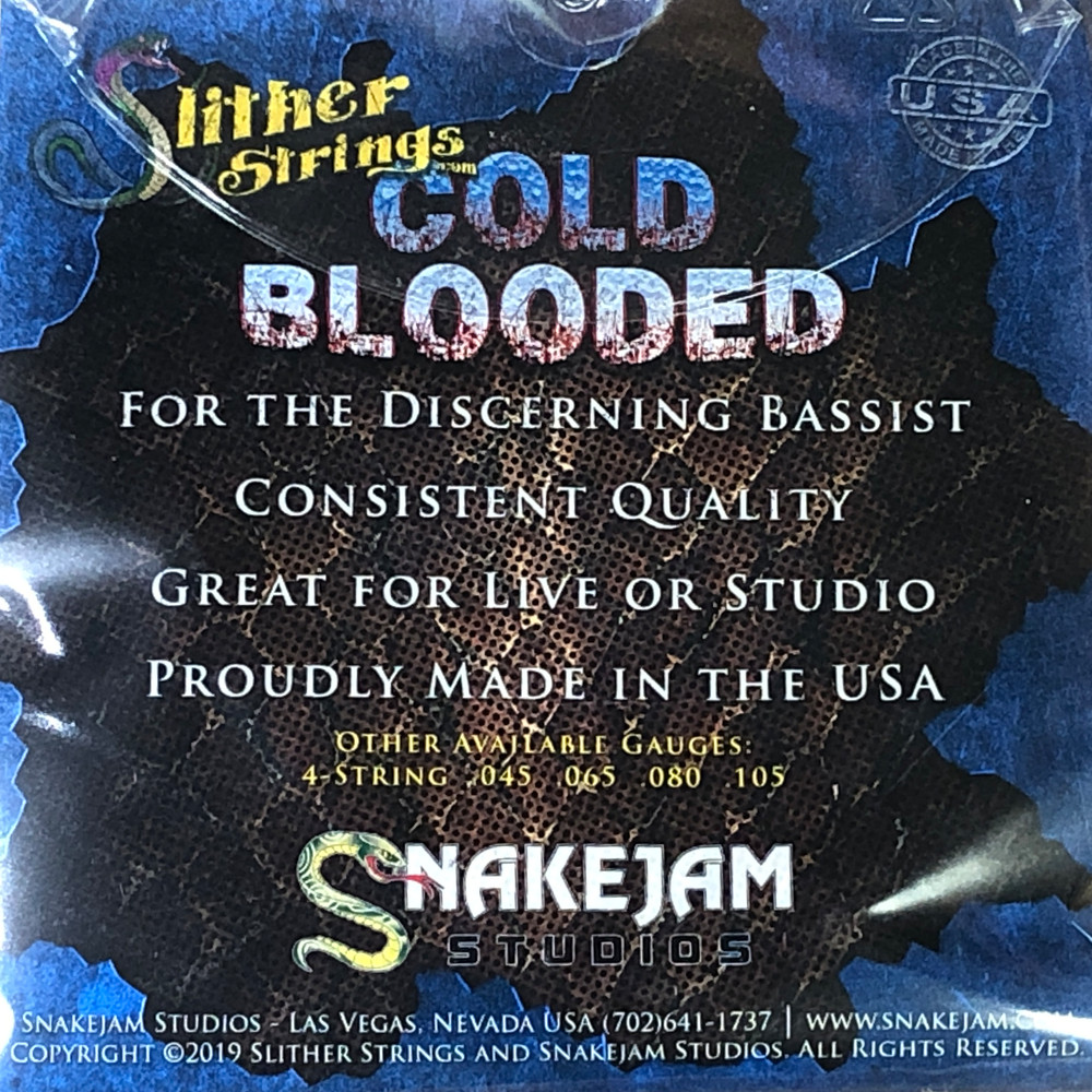 Slither Strings - Cold Blooded 5-String Bass Strings