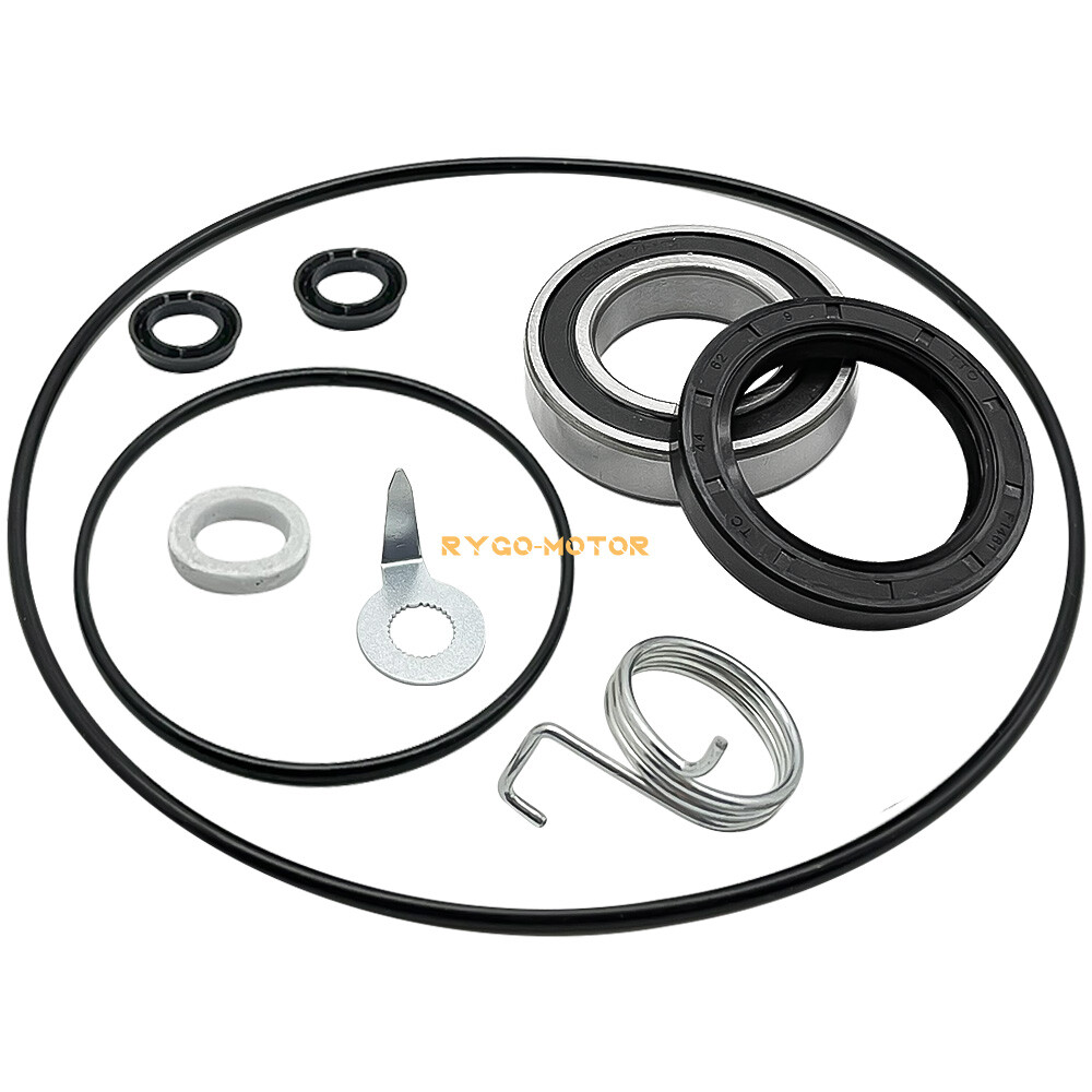 Rear Brake Drum Hub Plate Cover Bearing Seals for Honda FourTrax 300 TRX300FW