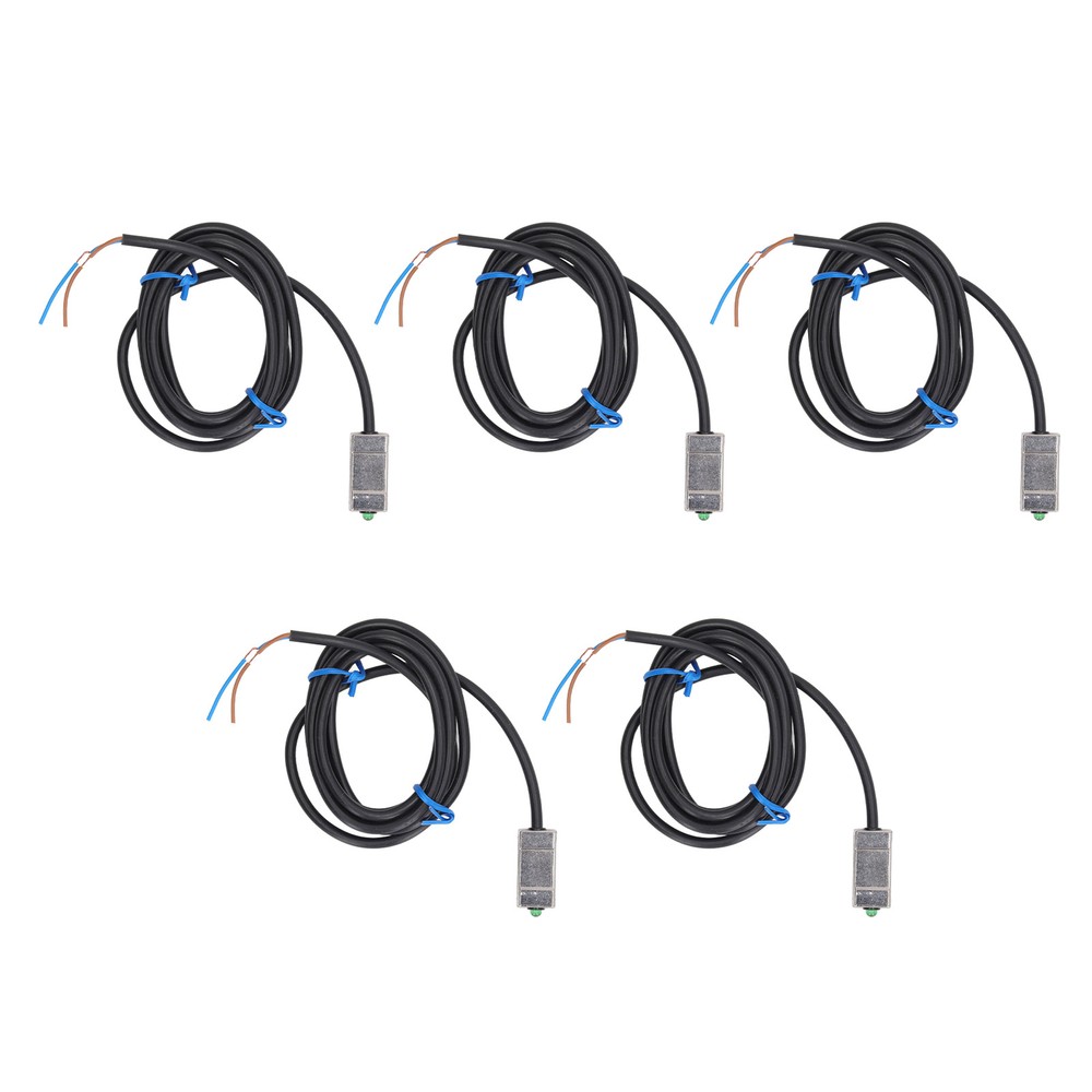 5Pcs Magnetic Switch Sensor 2 Wire Normally Open Proximity Sensor 100mA AC DC