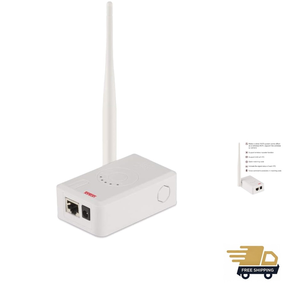 WiFi Range Extender for Wireless Security Camera System, NVR and  CameraPower...