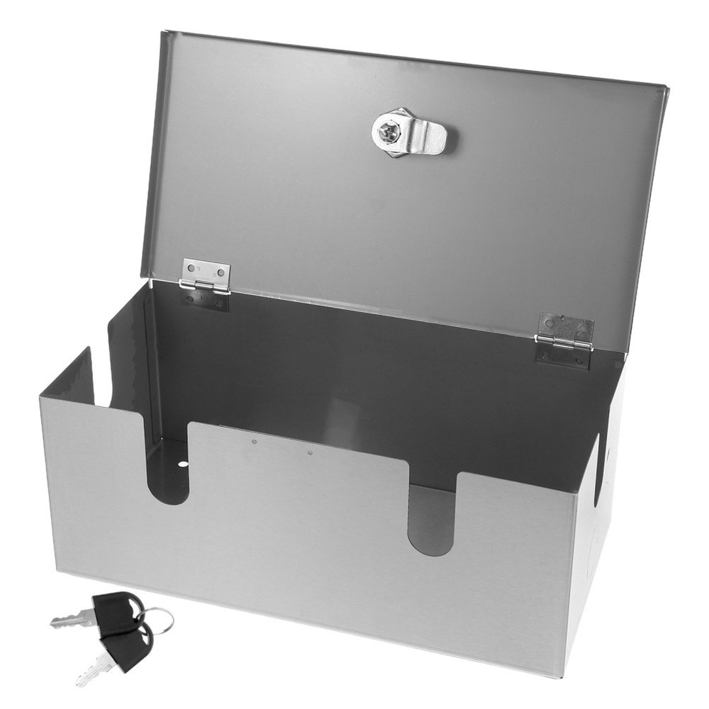 Outdoor Socket Box Stainless Steel Lockable Electrical Enclosure