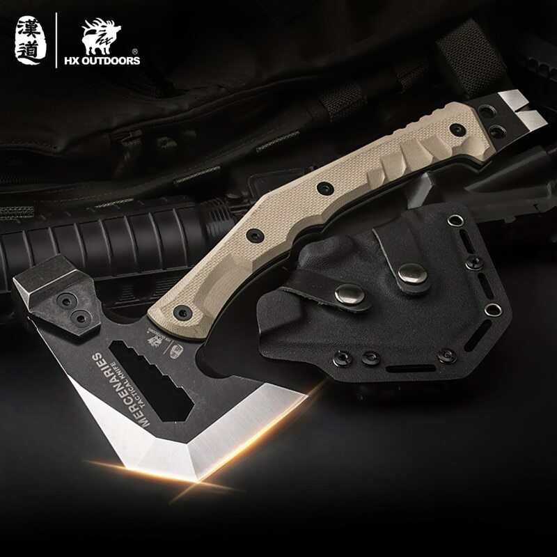 HX OUTDOORS Mercenarys Full Tang Camping Survival Touris Tactical Axe Hatchet