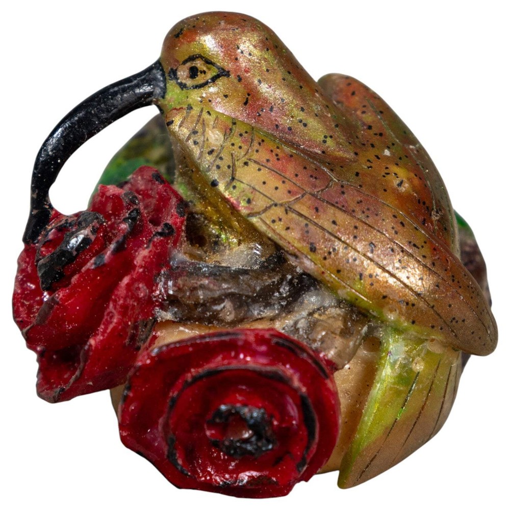 Hummingbird Tagua Carving