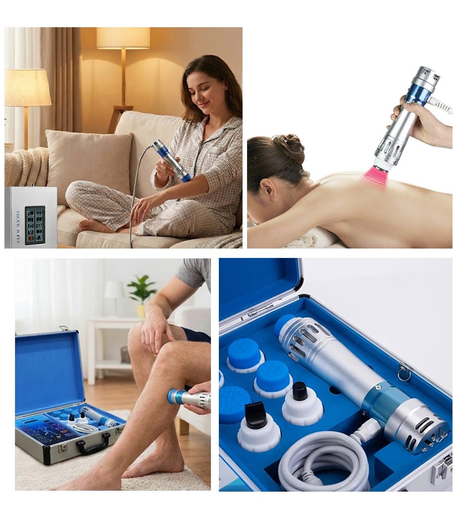Touch Screen Focused Shockwave Therapy Machine for Pain Relief