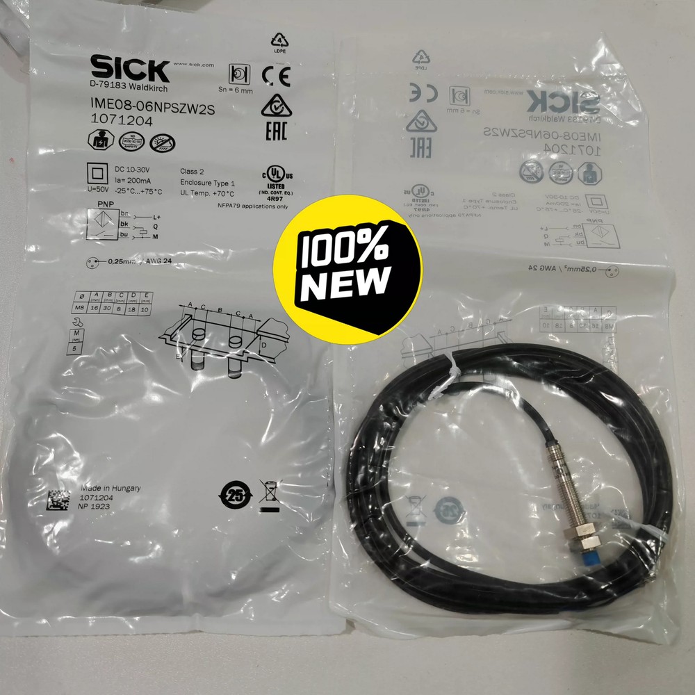 SICK IME08-06NPSZW2S 1071204 Proximity Sensor