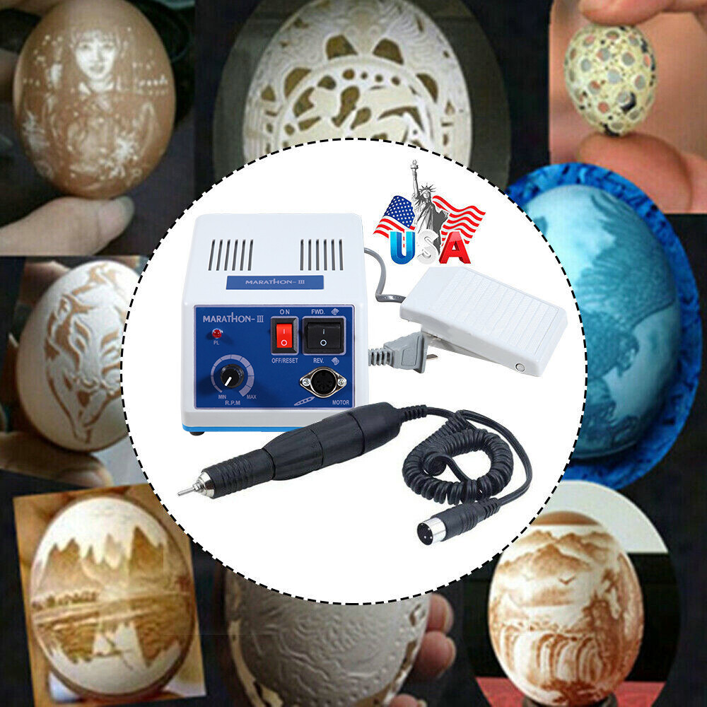 Dental Lab Marathon Electric Micromotor Polishing Unit + 35K rpm Motor Handpiece