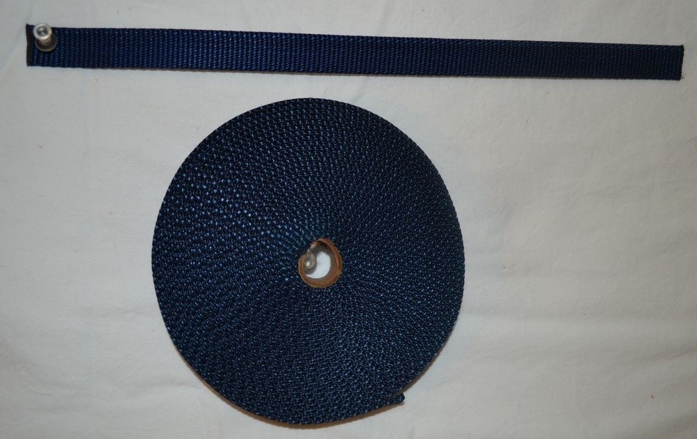 Webbing - 5/8" x 36 ft- Medium Weight Nylon - Navy (H17)