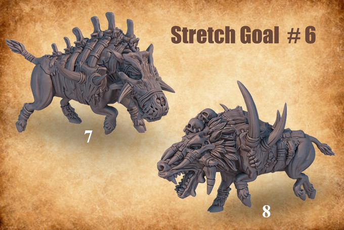 Daeodon StoneAxe Miniatures D&D Dungeons and Dragons