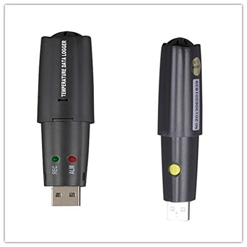 PerfectPrime TH0160, USB Temperature & Humidity Data Logger Dewpoint Gray