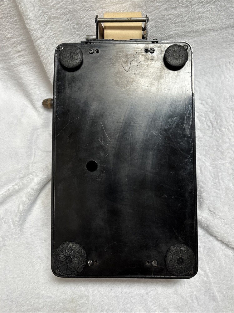 Vintage Smith & Corona Hand Crank Adding Machine