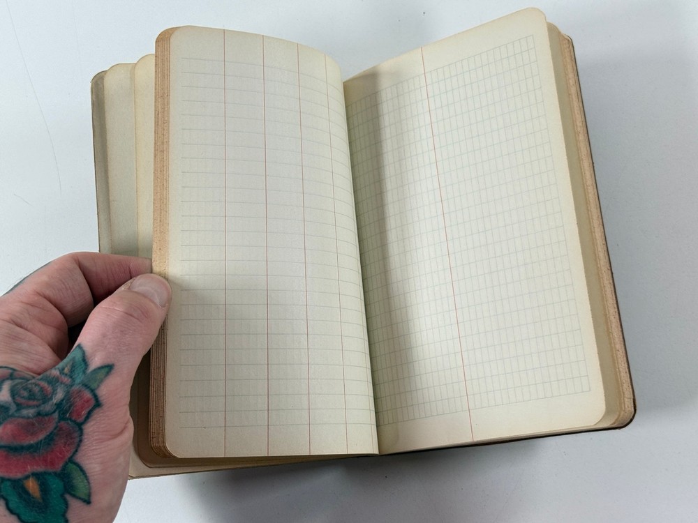 Antique Keuffel & Esser Field Book 361 Engineer TRansit Surveyor Notebook
