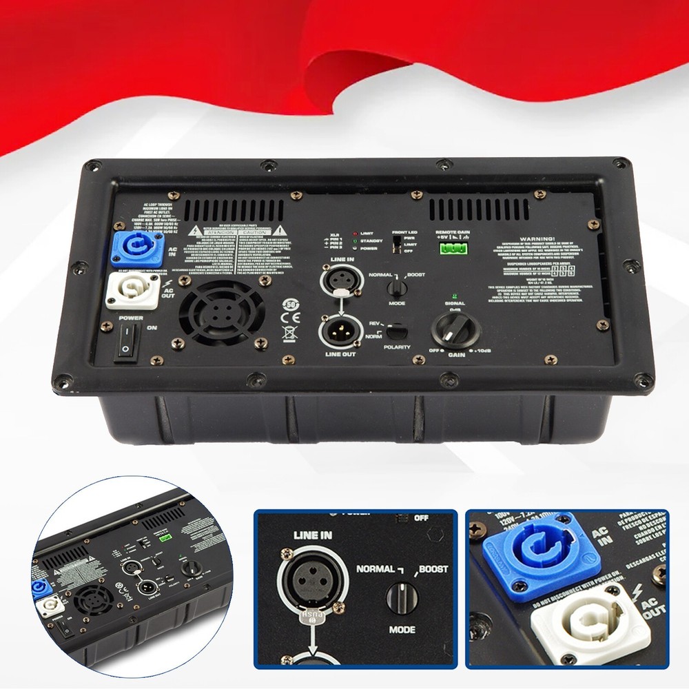 Professional Power Module Subwoofer Continuous Class D Active Power Amplifier