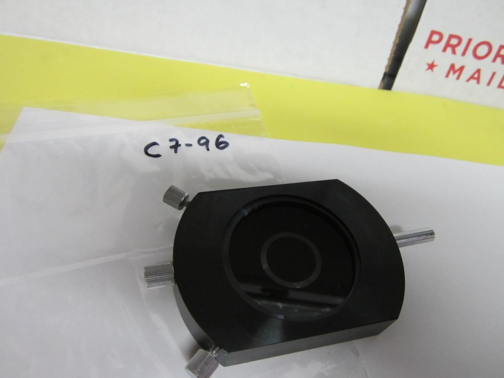 OPTICAL MICROSCOPE PART PHASE SLIDE 10X OPTICS BIN#C7-96