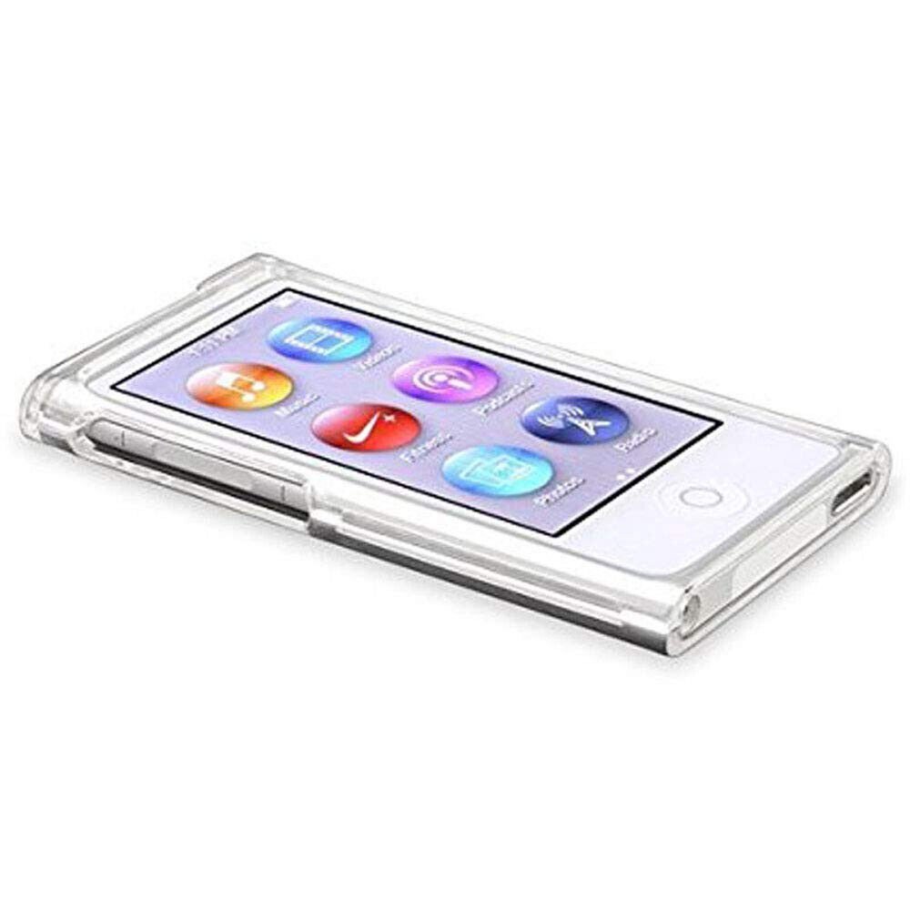 Clear Case for Apple iPod Nano 7 7th Gen - TPU Gel Rubber - Shockproof