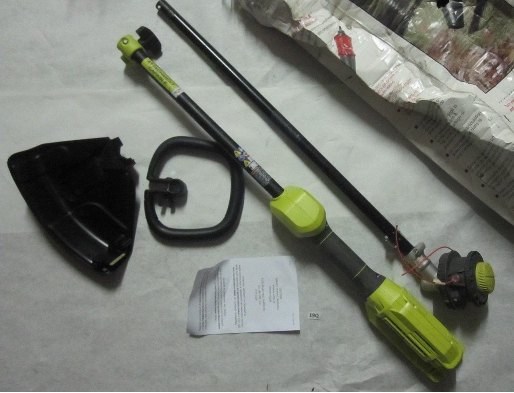 BARE READ LISTING  RYOBI 40 Volt Capable String Trimmer W/ PowerHead - Tool Only