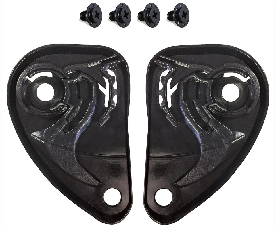 Bell Vortex Helmet Shield Pivot/Hinge Plate Kit Black # 2022683