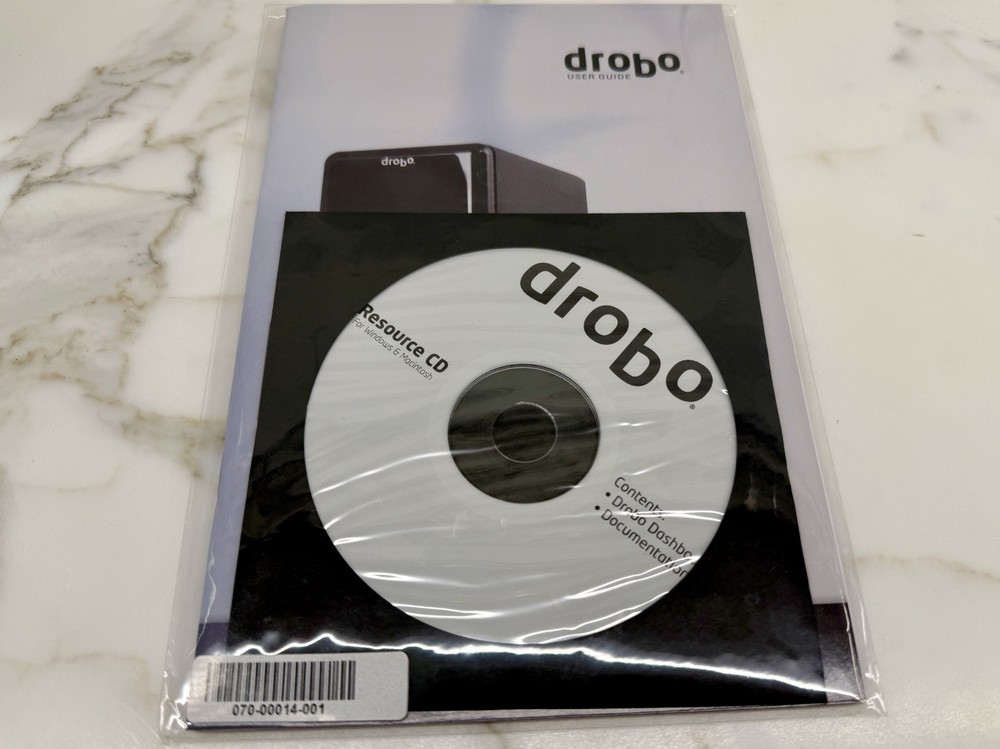 Drobo Manual and Dashboard CD