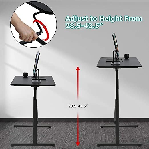 Standing Desk Converter Height Adjustable Desk Computer Workstation Desk Black