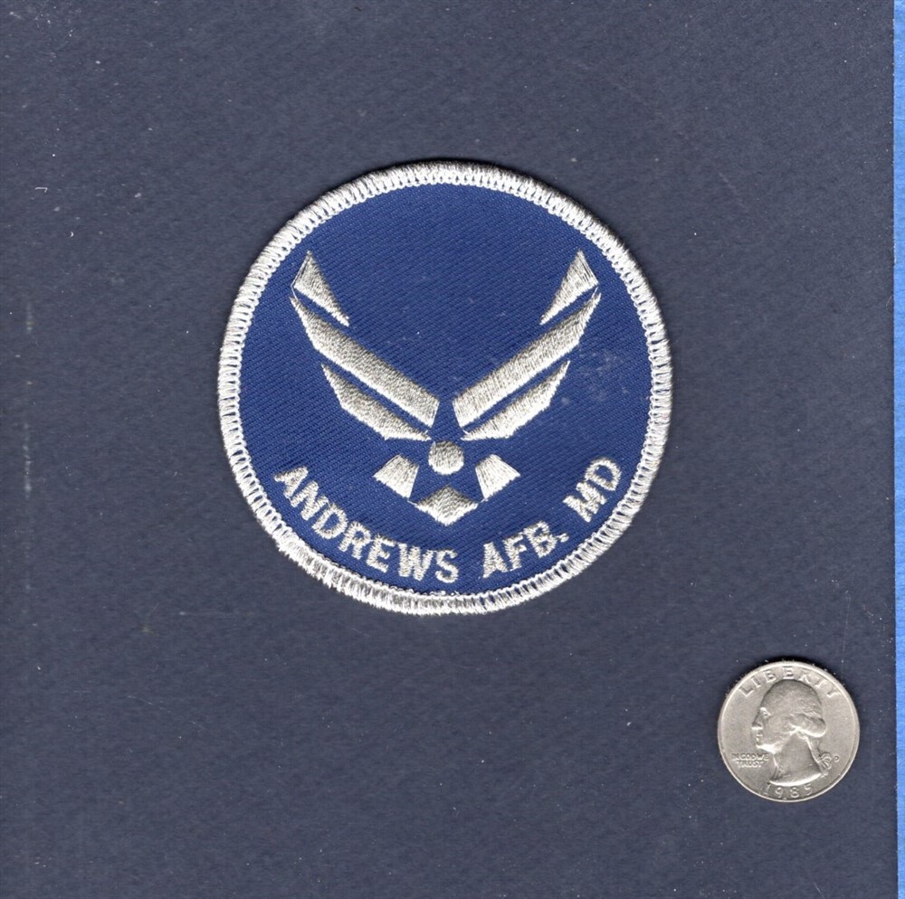 ANDREWS AFB Washington DC USAF Air Force Base Squadron Patch