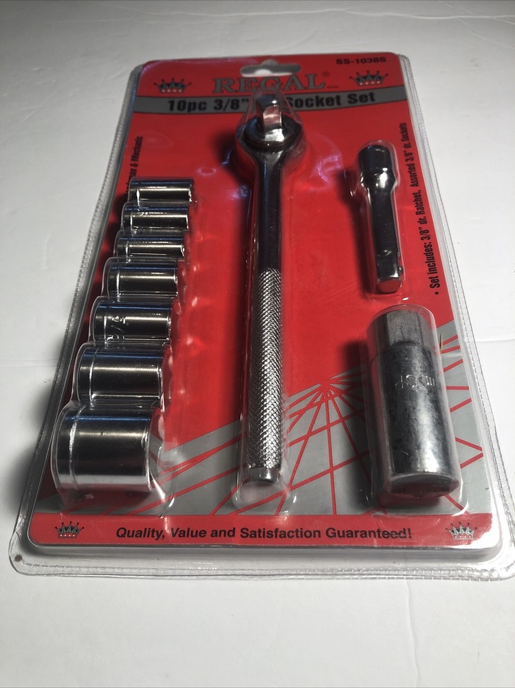 Regal 10 Piece Socket Set - New Tool