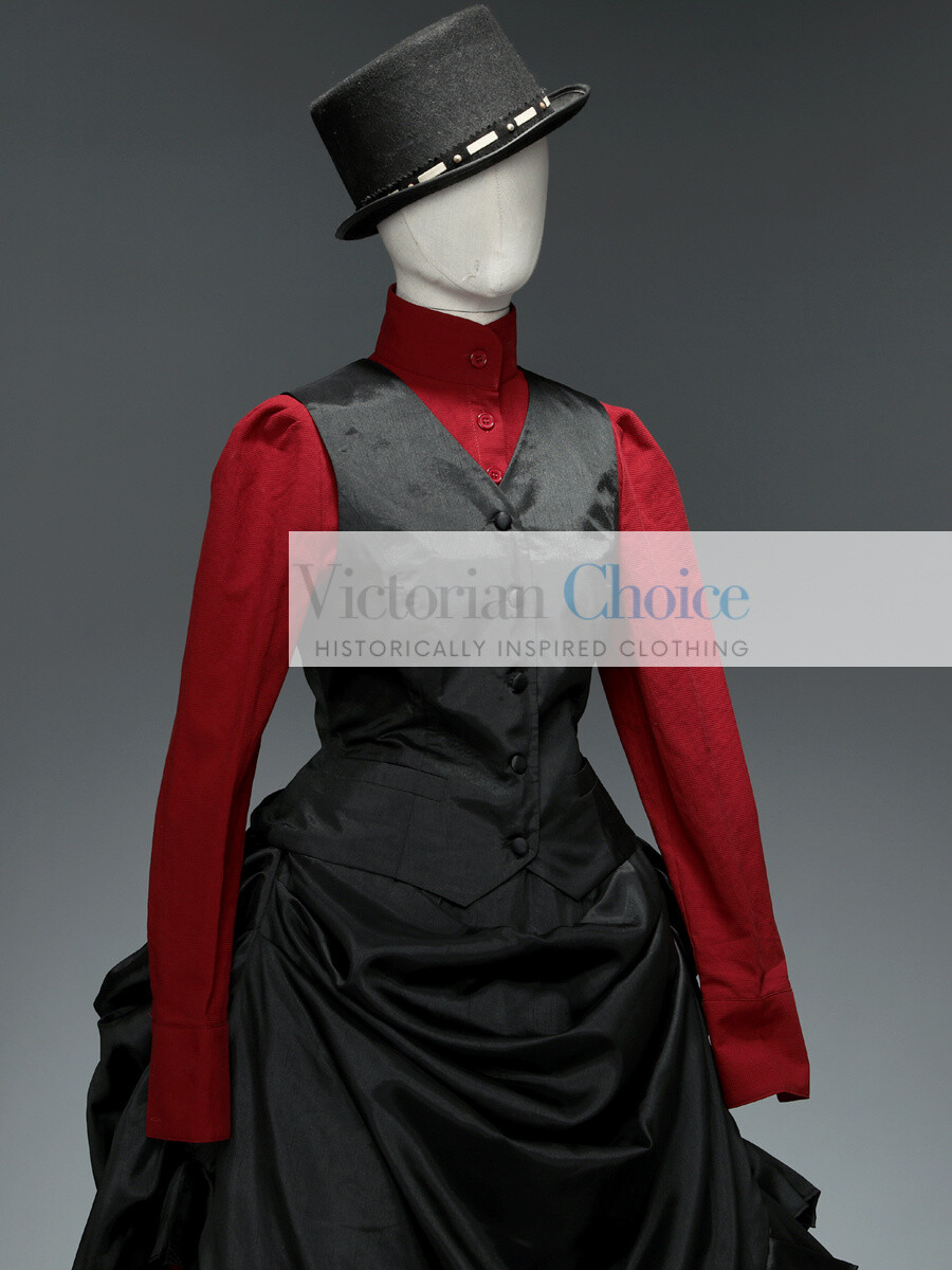 Victorian Steampunk Dark Fantasy Gothic Girl Bustle Dress Comic Con Costume 708