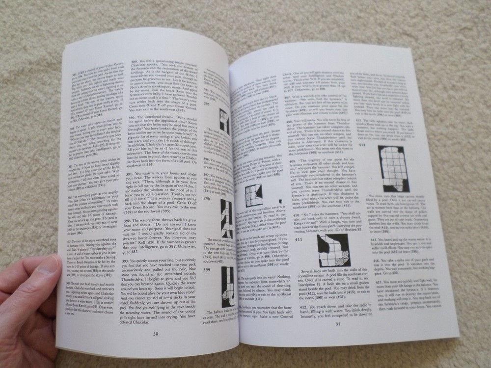 Thunderdelve Mountain XS2 Dungeons & Dragons solo adventure module