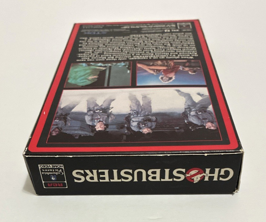 Ghostbusters VHS 1984 Early Release