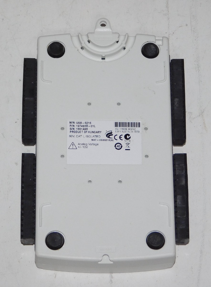 National Instruments NI USB-6216 Data Acquisition Device Isolated Multifunction