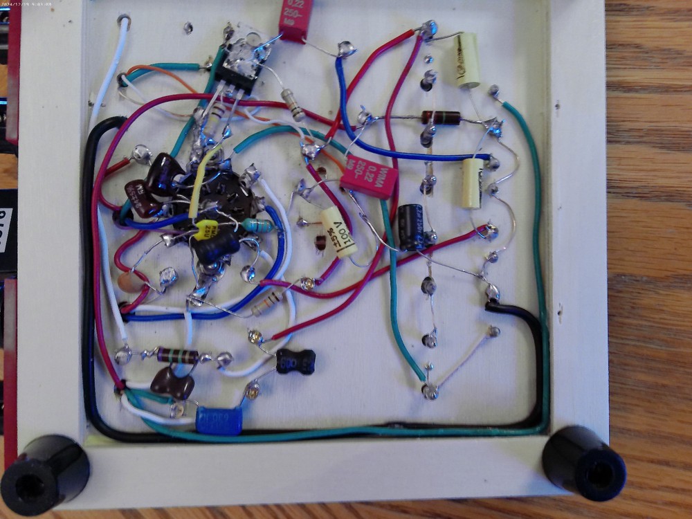Schematic Only Mono Band 12AL8 Space Charge Ham Radio Transceiver