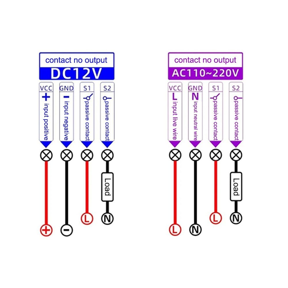 Timer Delay Relay 20A 1500W Programmable Time Controller Switch Type Timer Pa...