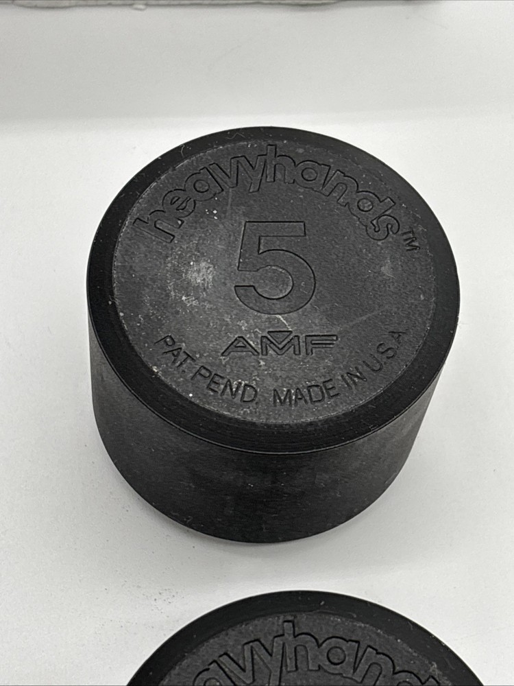 AMF Heavy Hands 5Lb Weights 4 Total