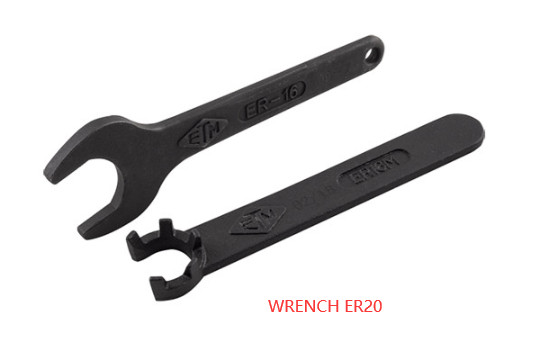 original carbide inserts  16pcs    WRENCH ER20