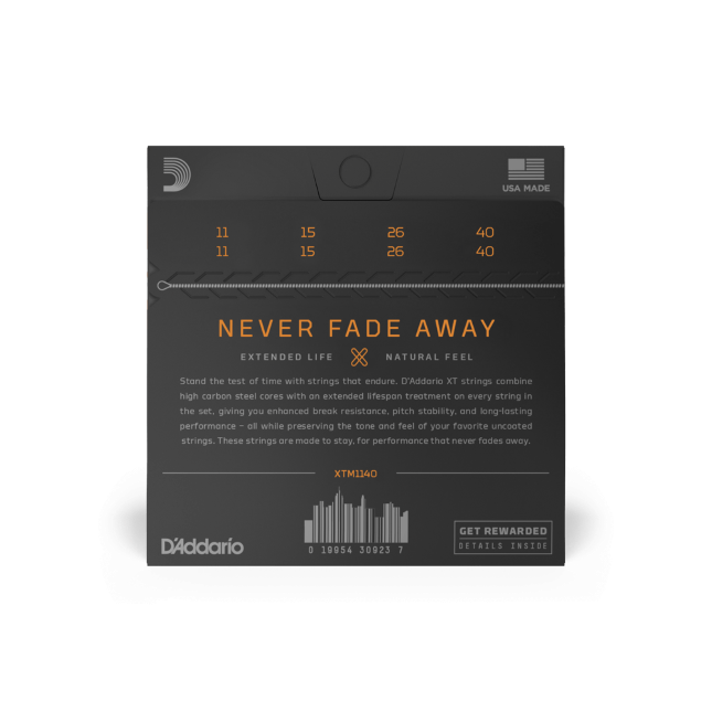 D'Addario XTM1140 Phosphor Bronze Mandolin Strings 11-40 Medium