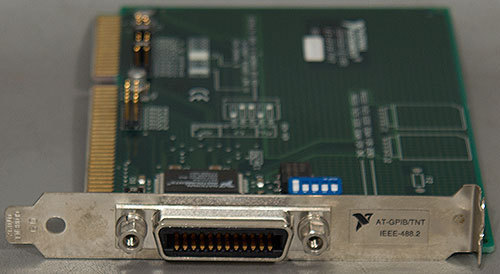 National Instruments AT-GPIB/TNT High-Performance ISA GPIB Interface Card