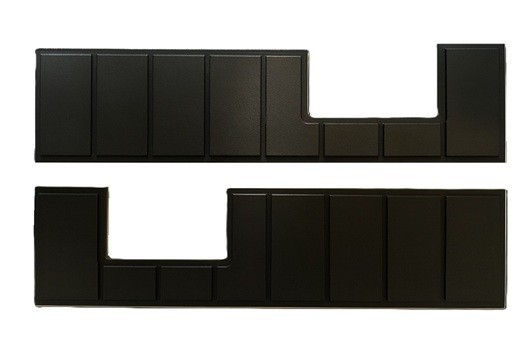 1981- 1987 Chevrolet GMC C10 Square Body Door Panel Inserts ABS Plastic