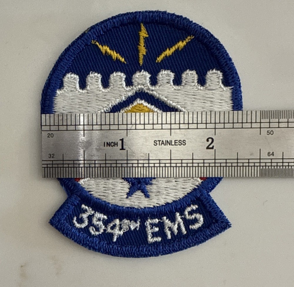 USAF Air Force Patch: 354th Electronics Maintenance Squadron - 2 1/4"