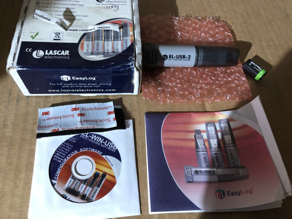 Lascar EL-USB-2 Temperature and Humidity USB Data Logger