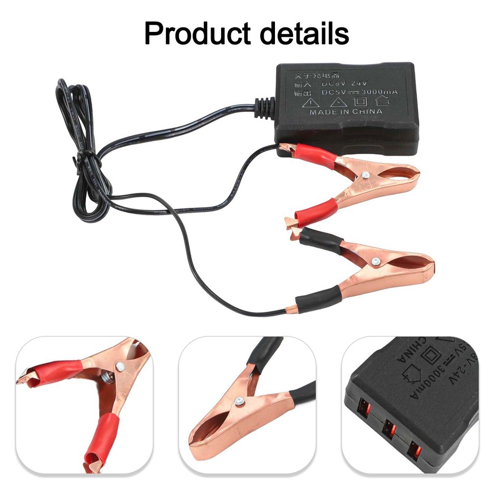 DC Step Down Converter Converts 12V/24V to USB Output Quick Charge Capability