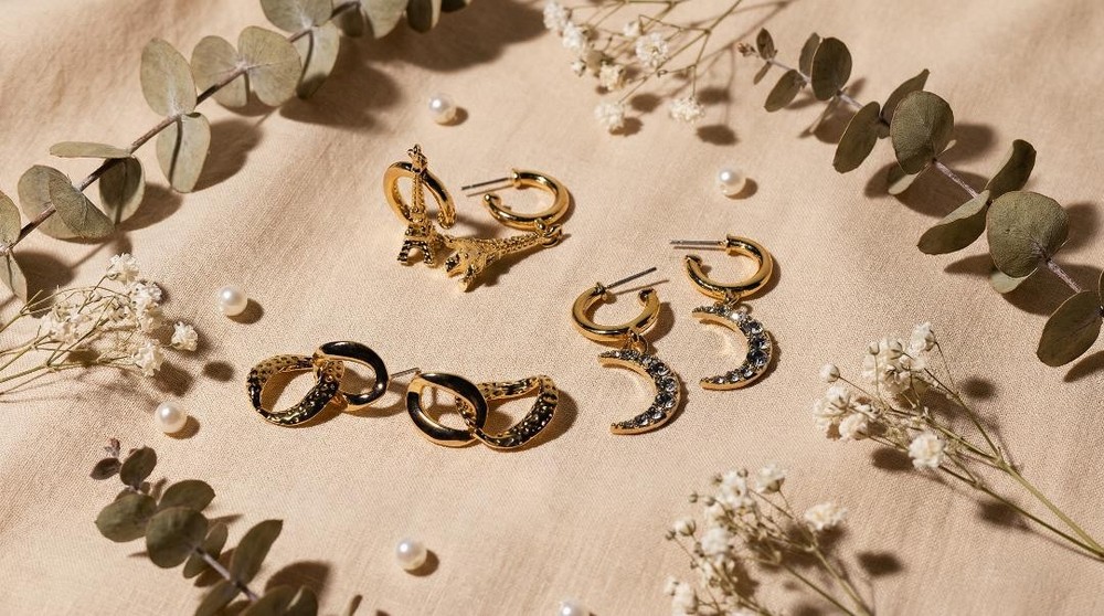 3 Pack Paris Earrings