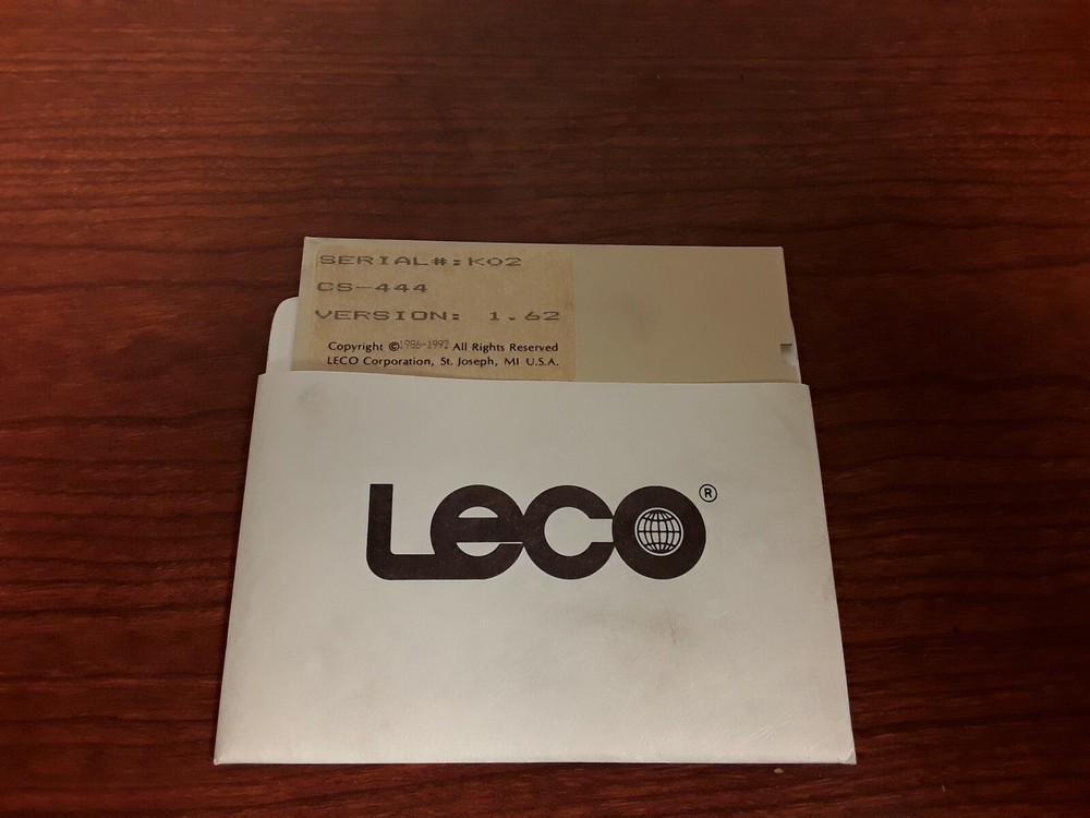 LECO CS-444 Version 1.62, 159-005-K02 SN: K02