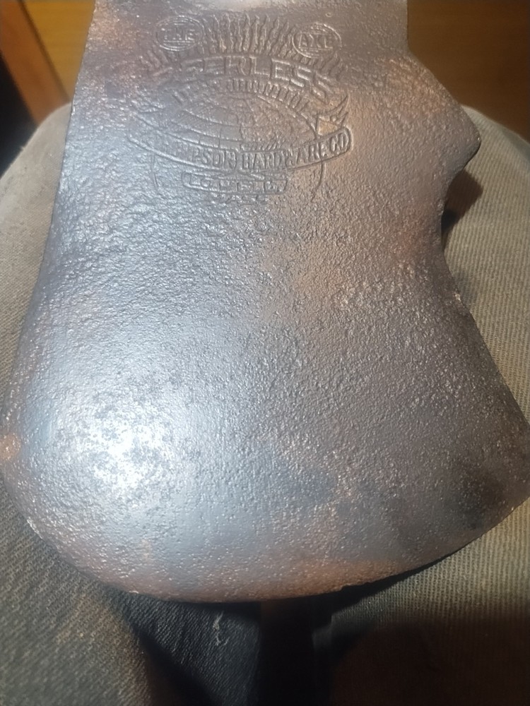 Vintage Peerless 3 1/2 Pound Jersey Pattern 4 1/2 Blade Axe Head
