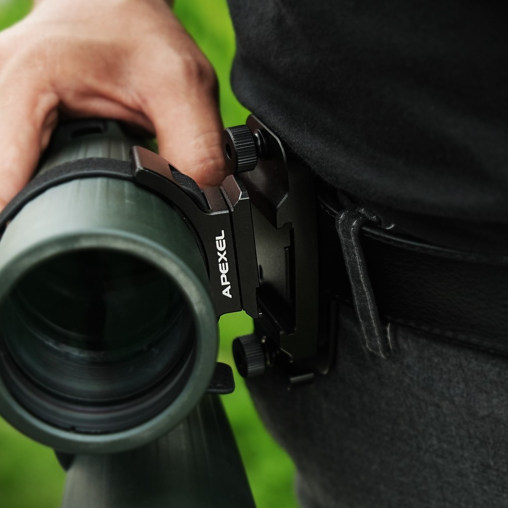 APEXEL Binoculars Strap with 38mm Quick Release Plate & 1/4" Threaded Interface