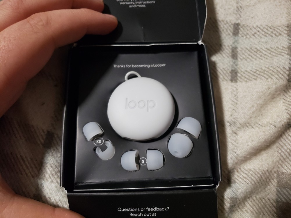 Loop Switch 2 Adjustable Ear Plugs Multi Mode Noise Relief Silver New