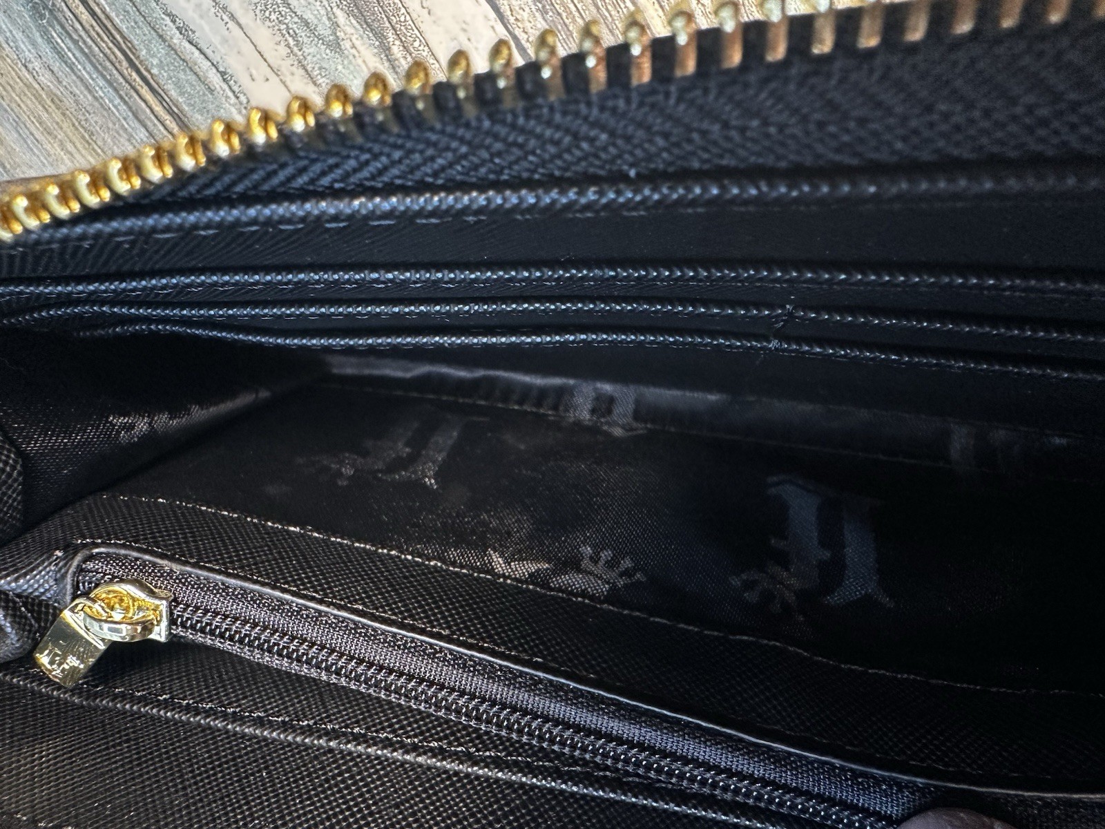 NEW Disney Villains Loungefly Zip Around All Over Print Wallet • Purple