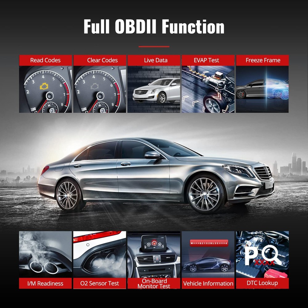 2024 MUCAR BT200PRO OBD2 Scanner Code Reader Full System Car Diagnostic Tool