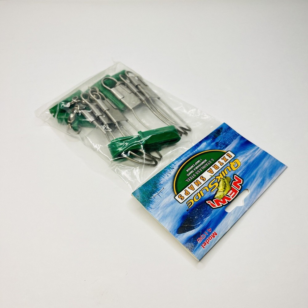 (2pk) Extra Stainless Steel Snaps For Fish Stringer. Keeps Fish Alive