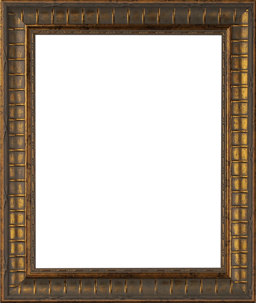 Custom Matted Picture Poster Frame & Mat 3" Gold French Ornat 1946 16x20 24x36