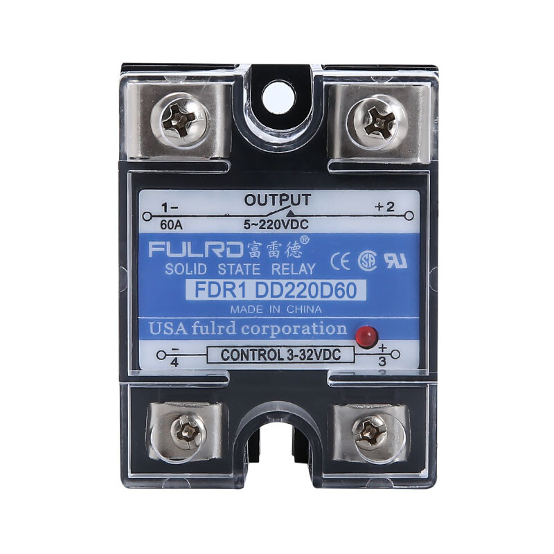 FULRD Single-phase Solid State Relay DC-DC FDR1 DD220D60 60A SSR-60DD