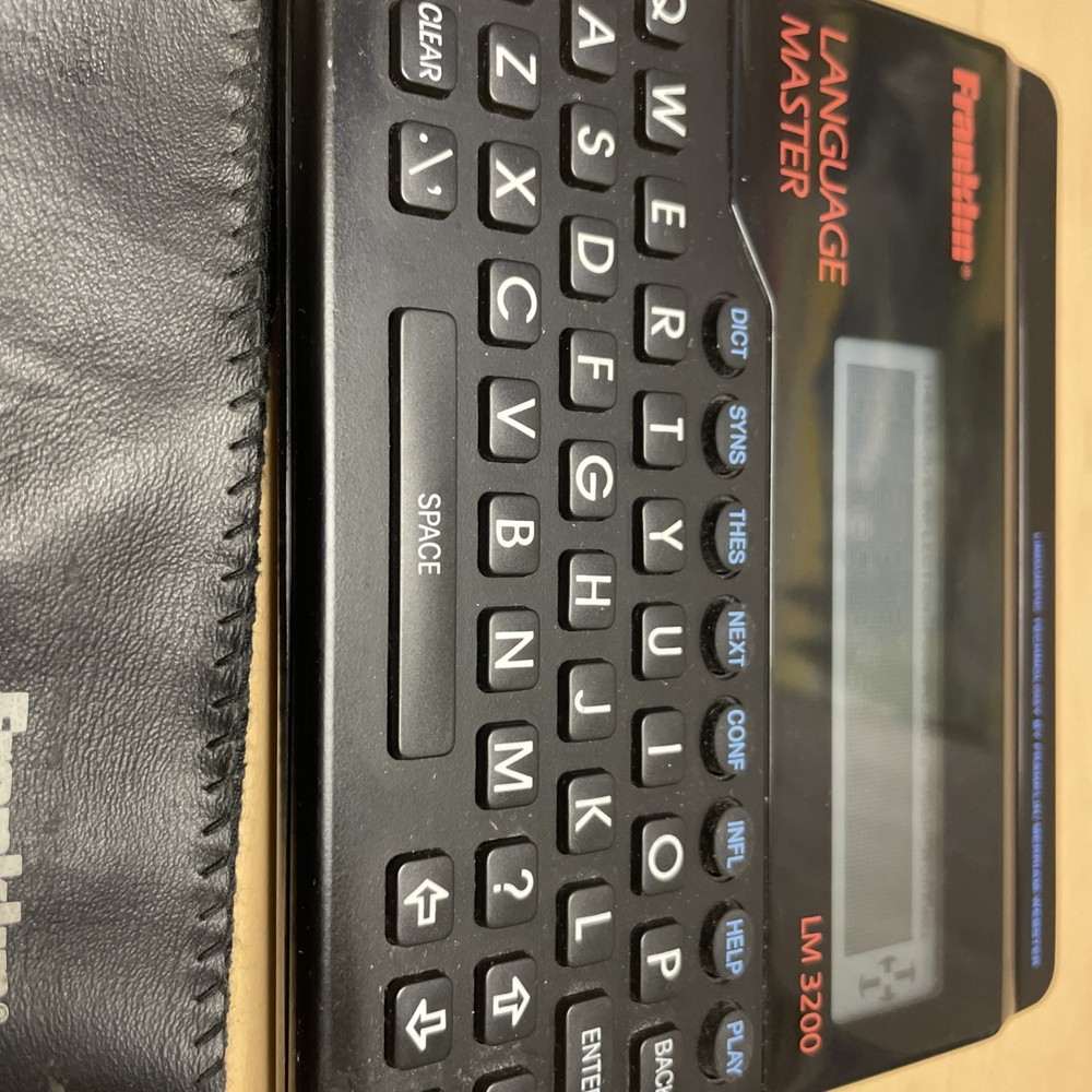 Franklin Language Master LM 3200